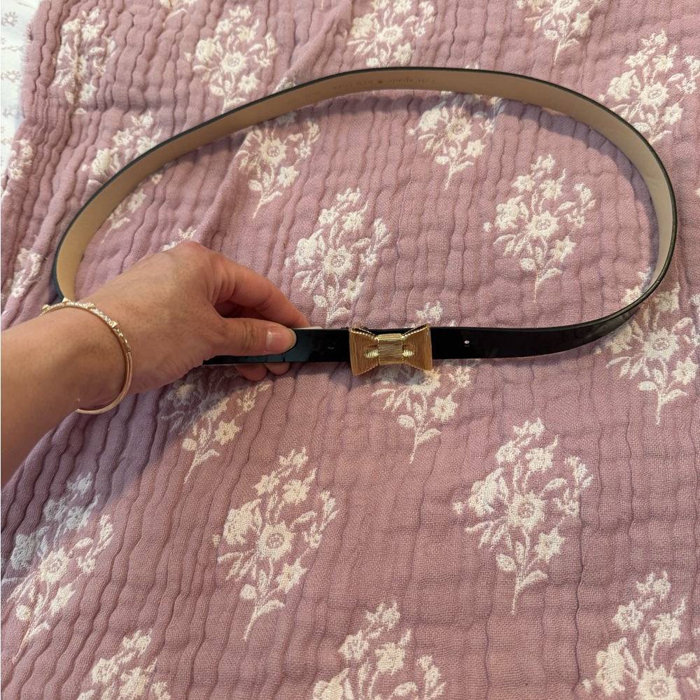 kate spade Elegant Black Belt